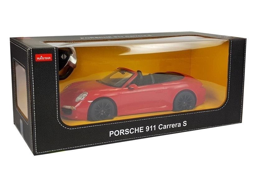 Auto R/C Porsche 911 Rastar 114 Czerwone na pilota